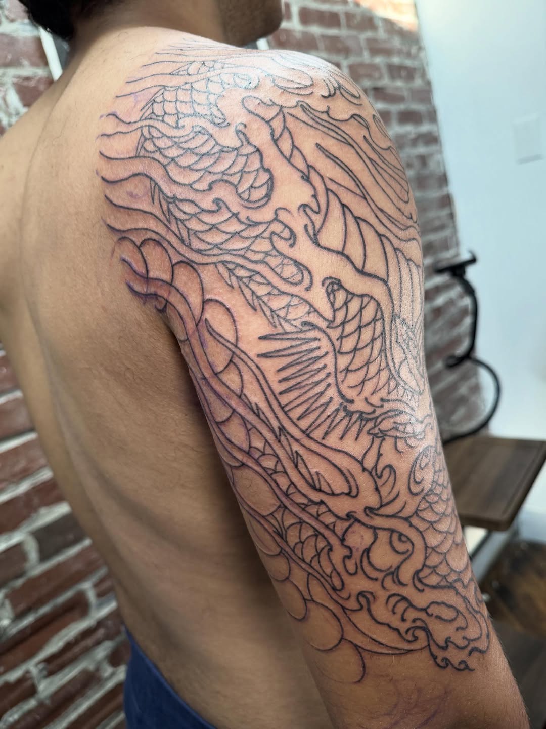 Tattoo by @keep.well โ japanese_irezumi