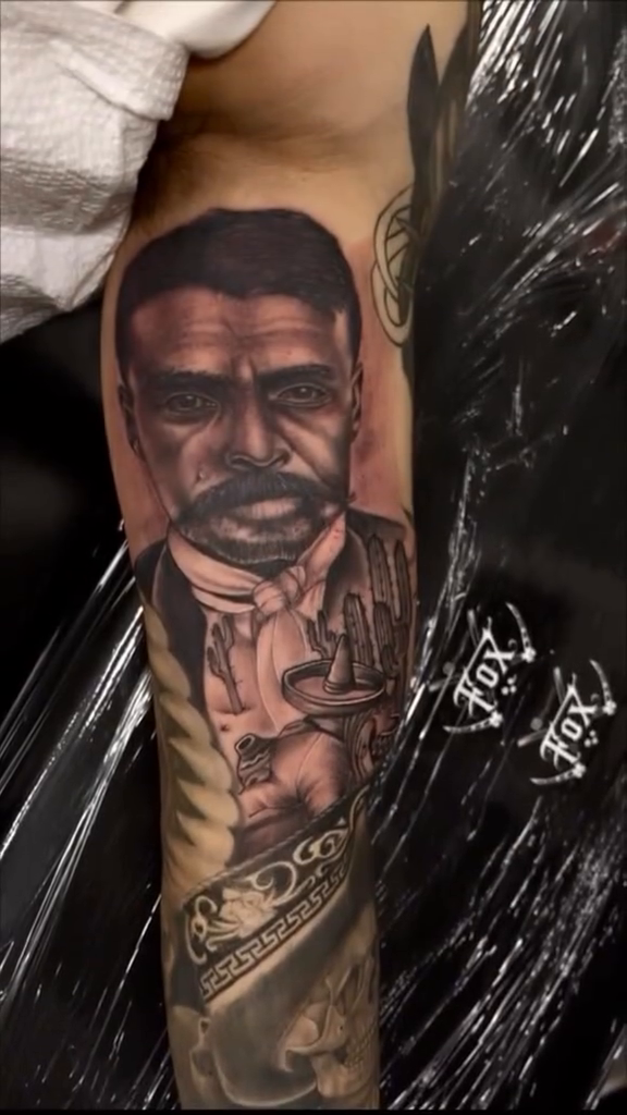 Tattoo by @diego20777 — realism, black_and_grey
