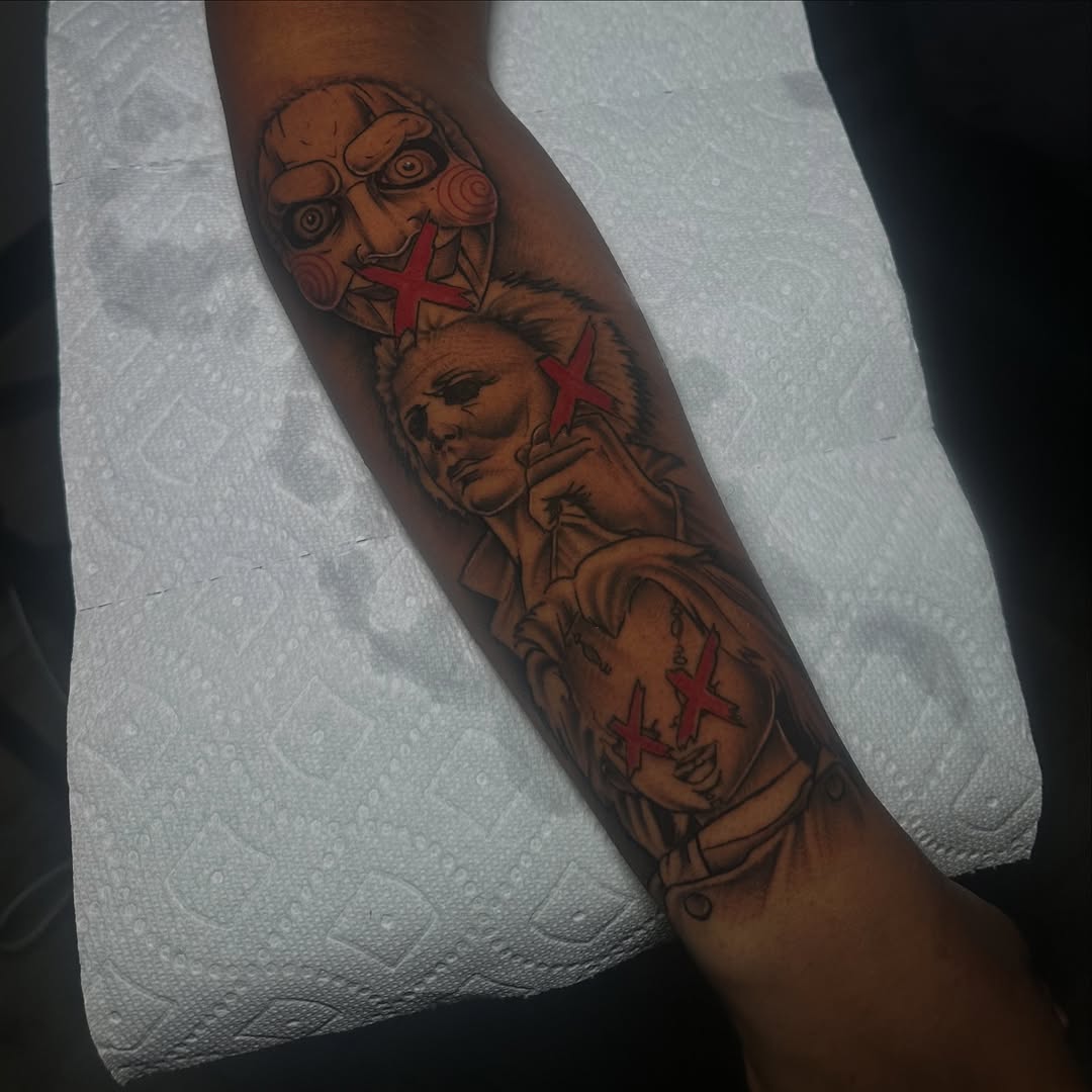 Tattoo by @tattedbytuck — realism, dark_realism