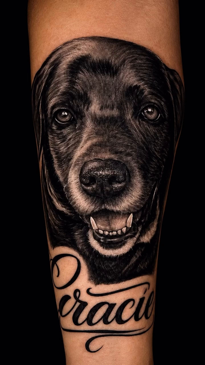 Tattoo by @sixxdeuce — realism, black_and_grey