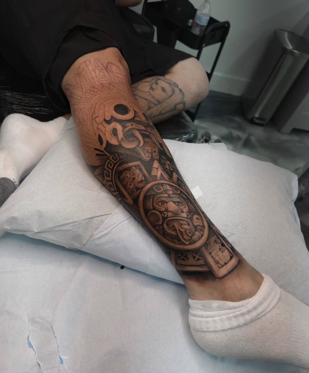Tattoo by @inkbyesto — black_and_grey, realism