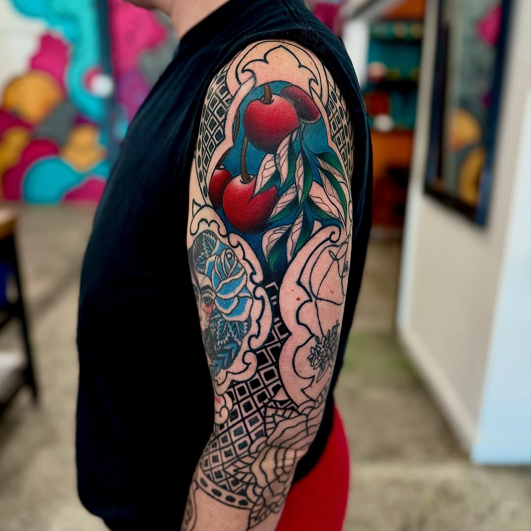 Tattoo by @j.halldesigns β neo_traditional, black_and_grey