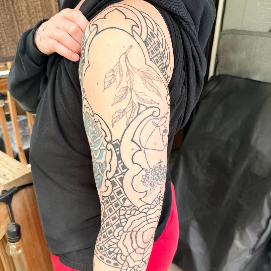 Tattoo by @j.halldesigns β japanese_irezumi, black_and_grey