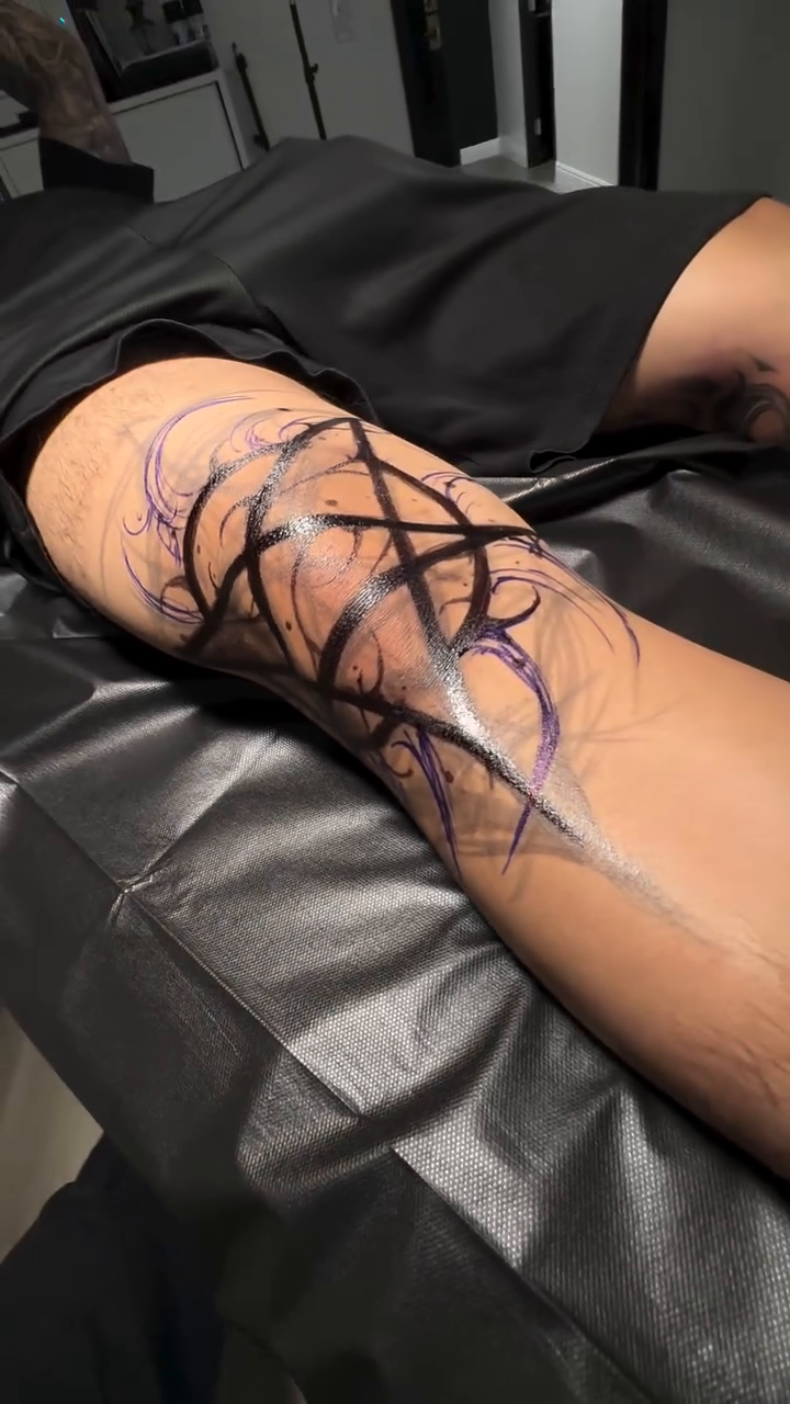 Tattoo by @no.one.tattoo_ — blackwork, geometric