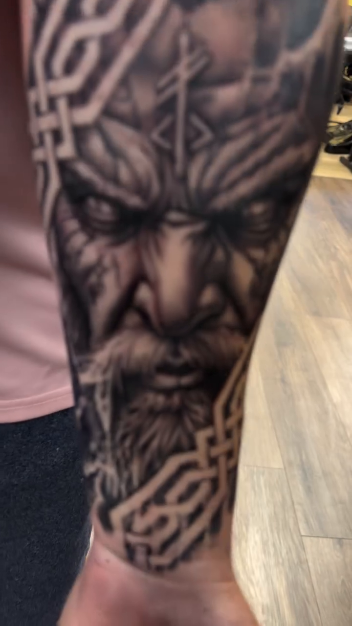 Tattoo by @kontakt90 — realism, black_and_grey