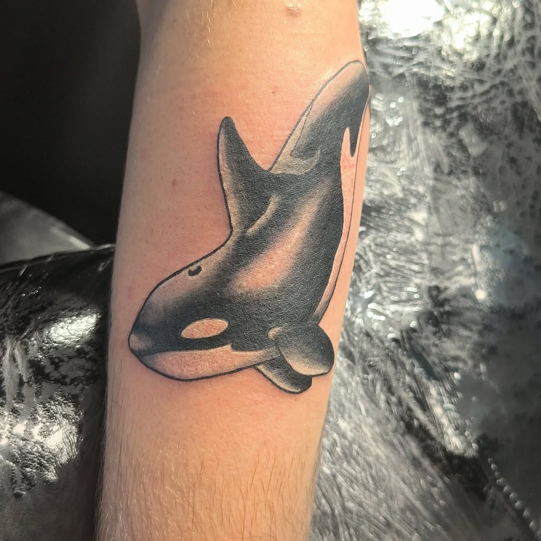 Tattoo by @hyacynth.tattoo — realism, black_and_grey