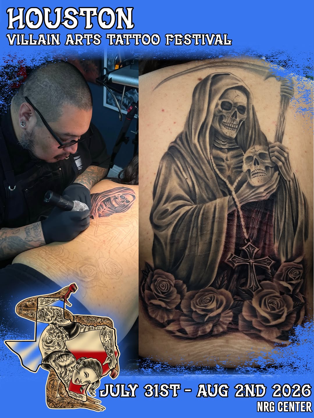 Tattoo by @robbie_ramos_tattoos β realism, black_and_grey