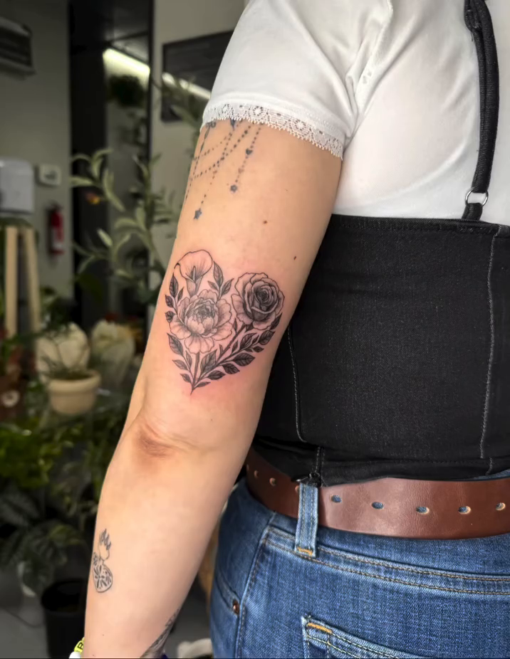 Tattoo by @joeytattoooo — fine_line, black_and_grey