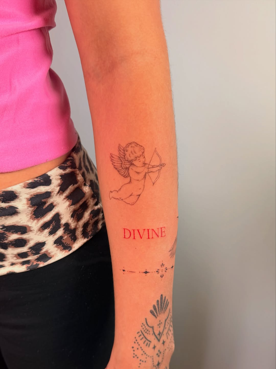 Tattoo by @sobi.tattoos — fine_line, lettering_script