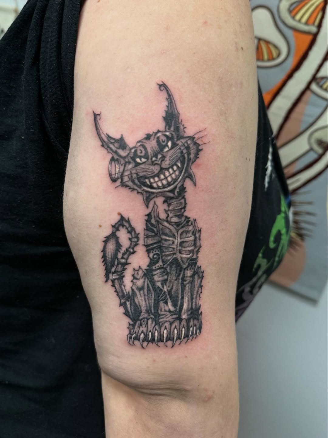 Tattoo by @ktea_and_tattoos — dark_realism, black_and_grey