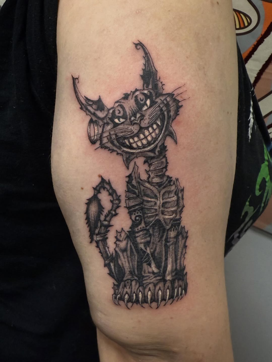 Tattoo by @ktea_and_tattoos — dark_realism, black_and_grey