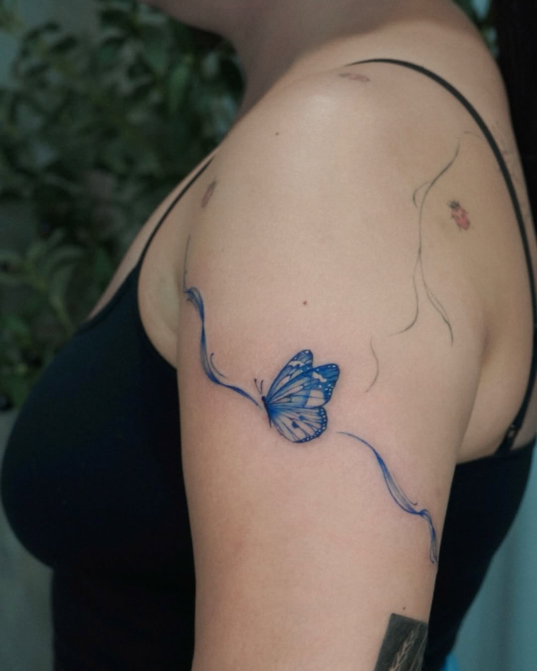 Tattoo by @aya_art.ink β fine_line