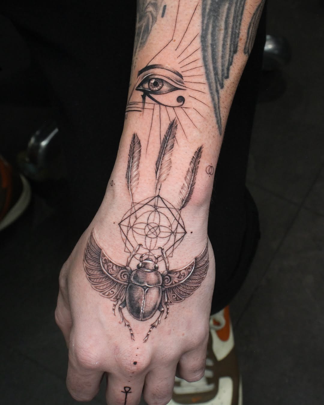 Tattoo by @ej.mireu_ink — black_and_grey, realism