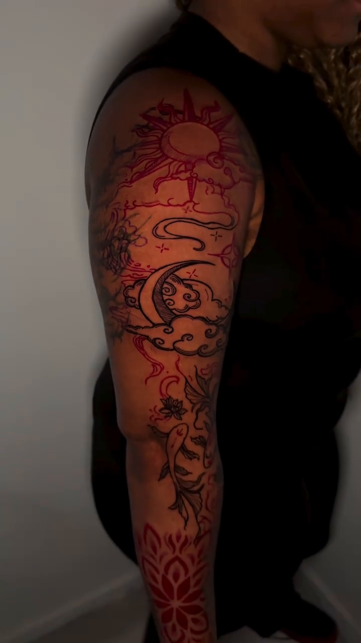 Tattoo by @klr.ink — japanese_irezumi, blackwork