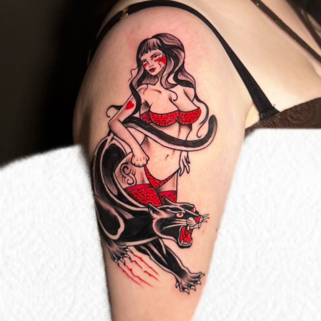 Tattoo by @dylanwalkertattoo — american_traditional