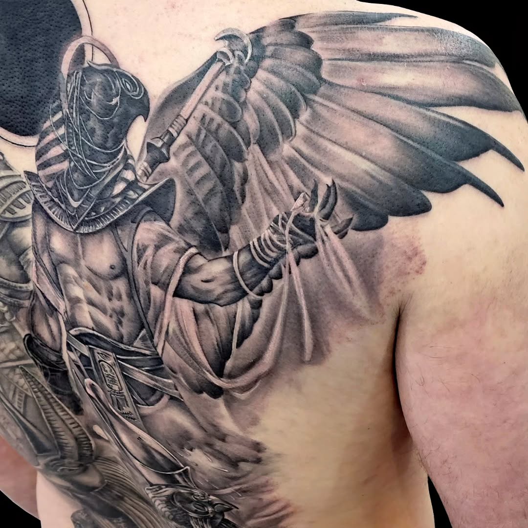 Tattoo by @erikespinozac — realism, black_and_grey