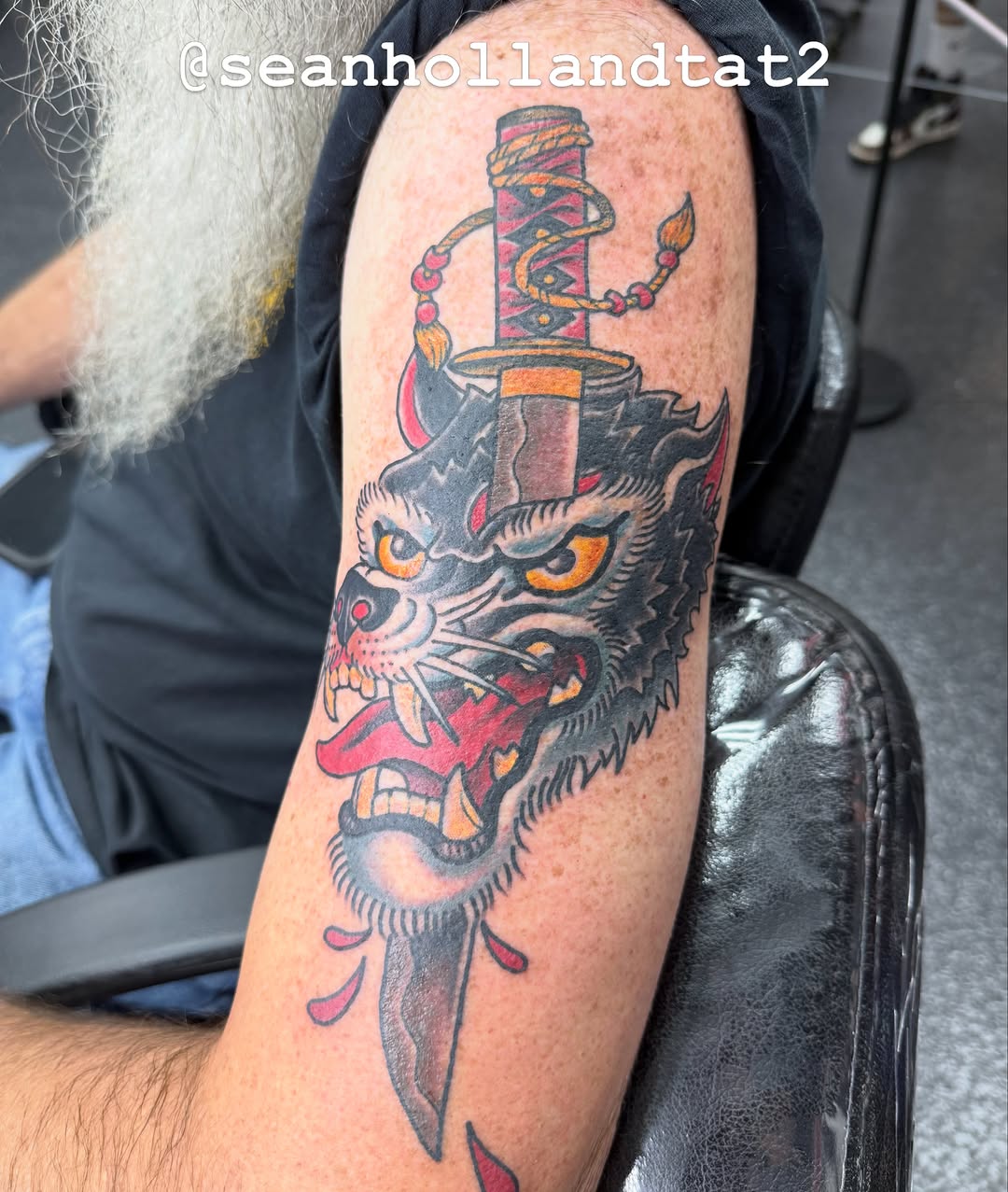 Tattoo by @seanhollandtat2 — american_traditional, neo_traditional