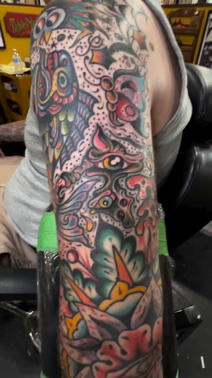 Tattoo by @joe_tatum โ neo_traditional, japanese_irezumi