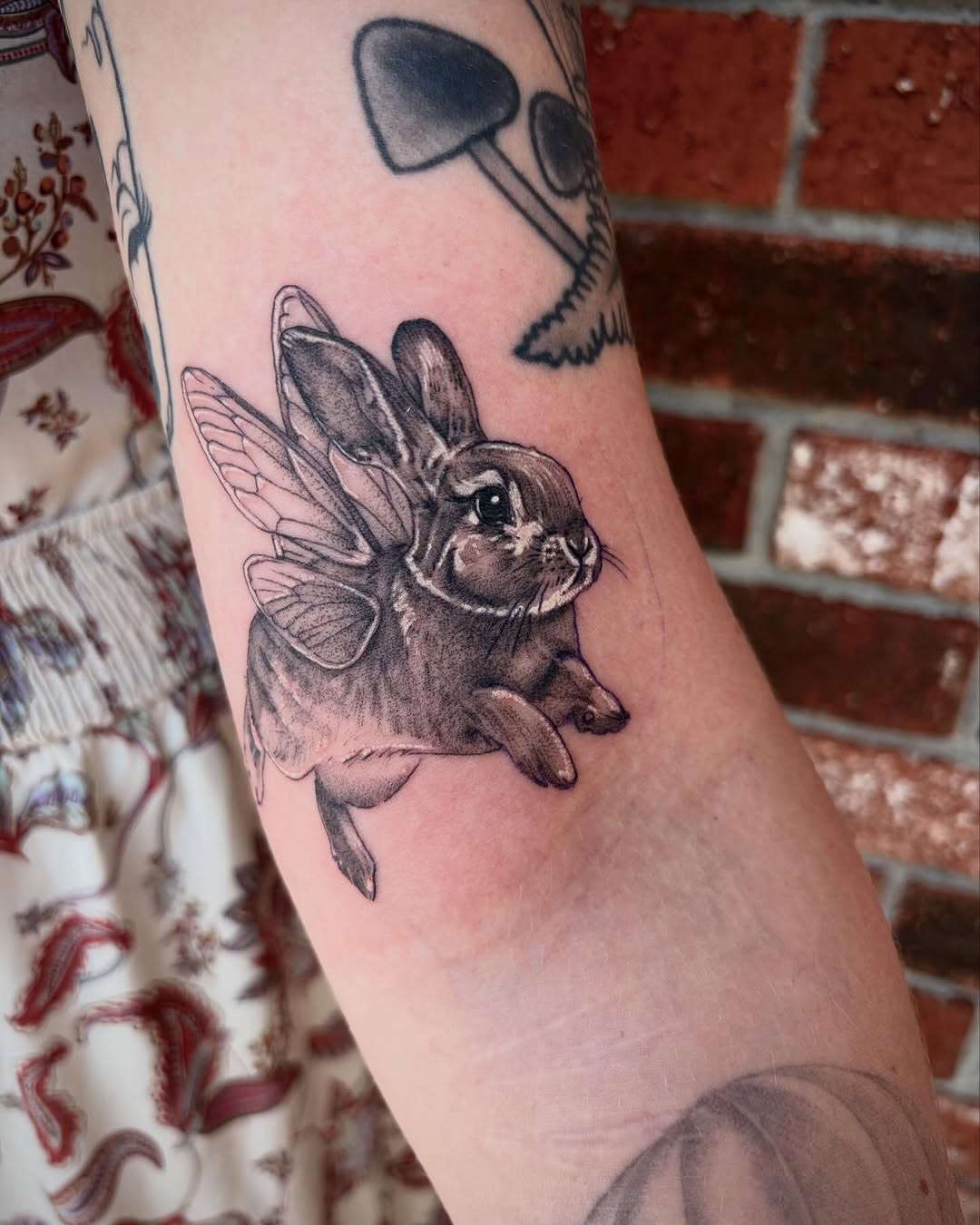 Tattoo by @tattoosbyemilyfalkowski — realism, dotwork