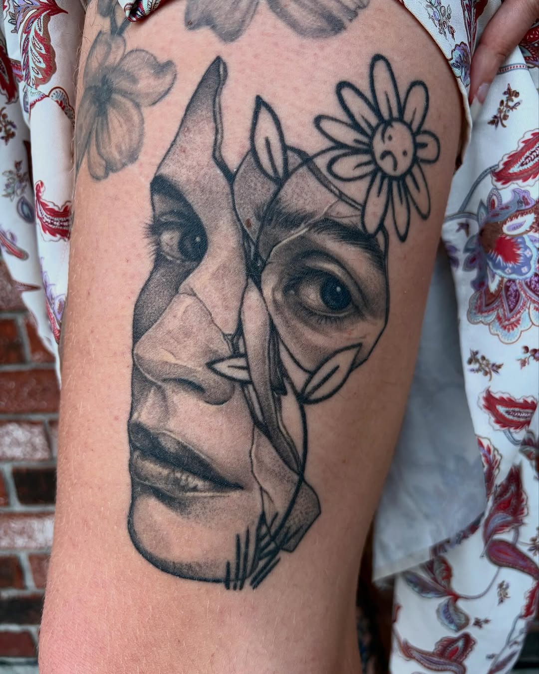 Tattoo by @tattoosbyemilyfalkowski — realism, black_and_grey