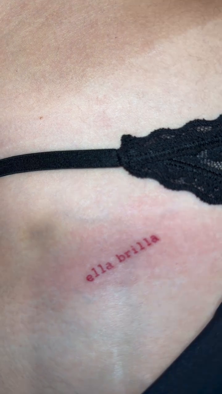 Tattoo by @miguelfernandez_tattoo — lettering_script, fine_line