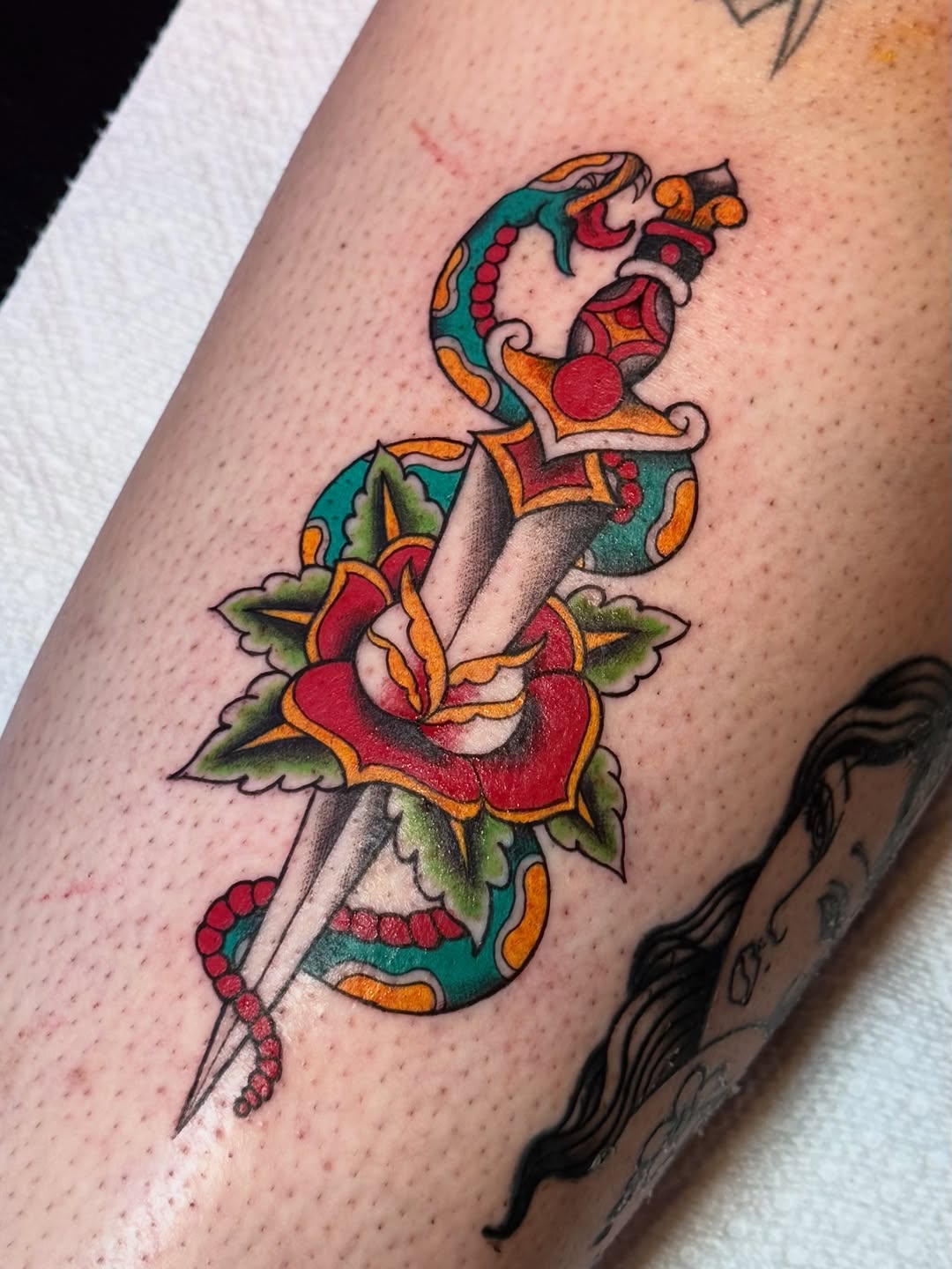 Tattoo by @nattheartist_ — american_traditional