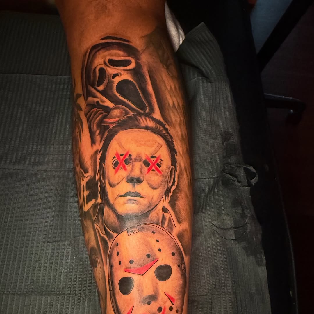 Tattoo by @inkbykimchi — realism, black_and_grey