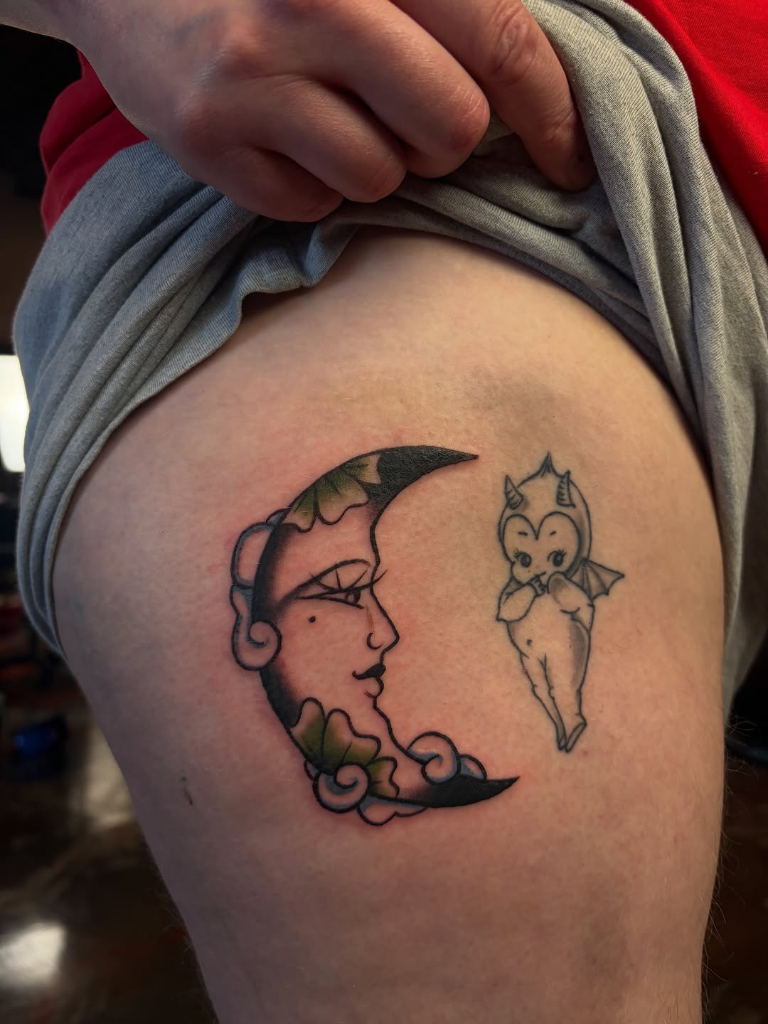 Tattoo by @aguilera_artistry — american_traditional, neo_traditional