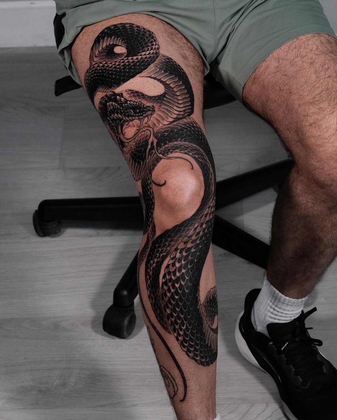 Tattoo by @eugenetattoo — realism, black_and_grey