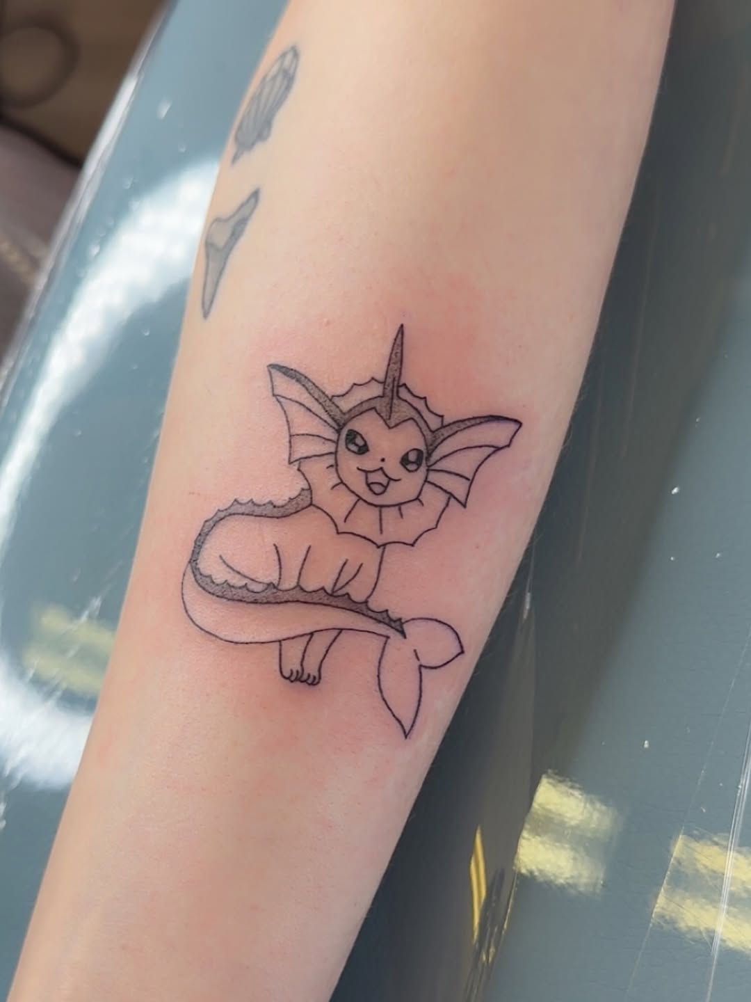 Tattoo by @nunutattoo111 โ anime, fine_line
