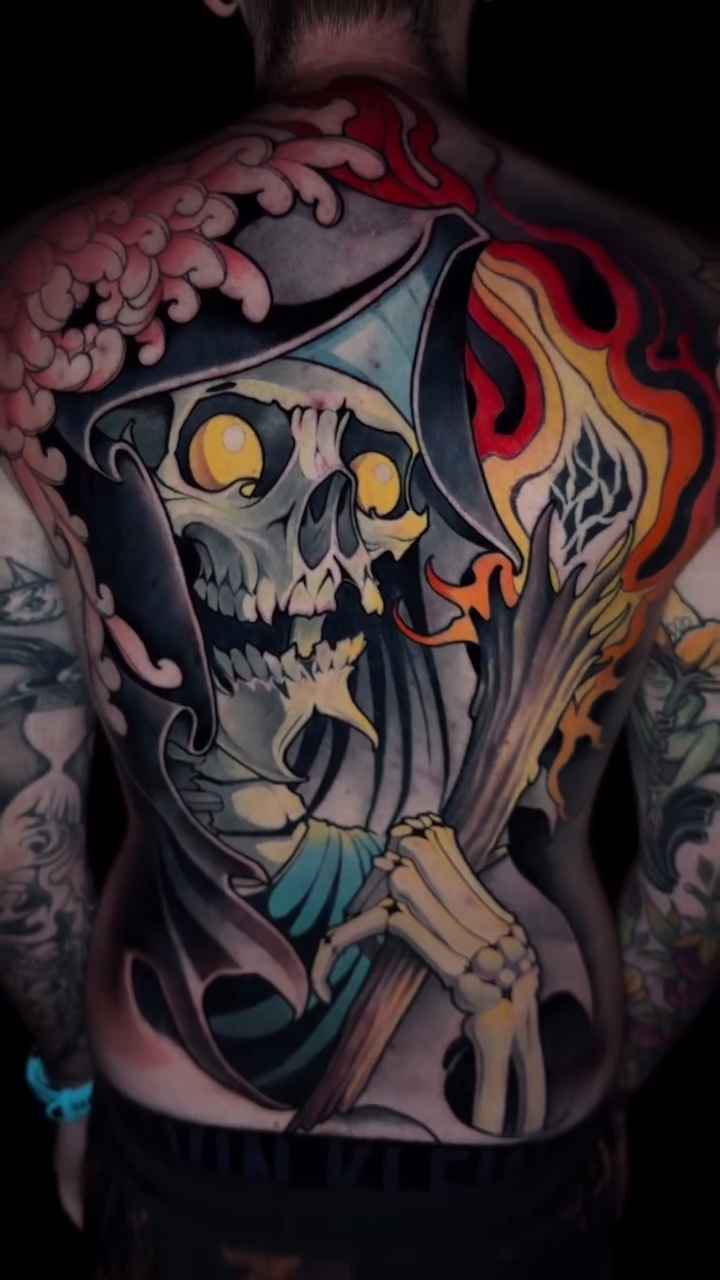 Tattoo by @travisbrown918 — japanese_irezumi, neo_traditional