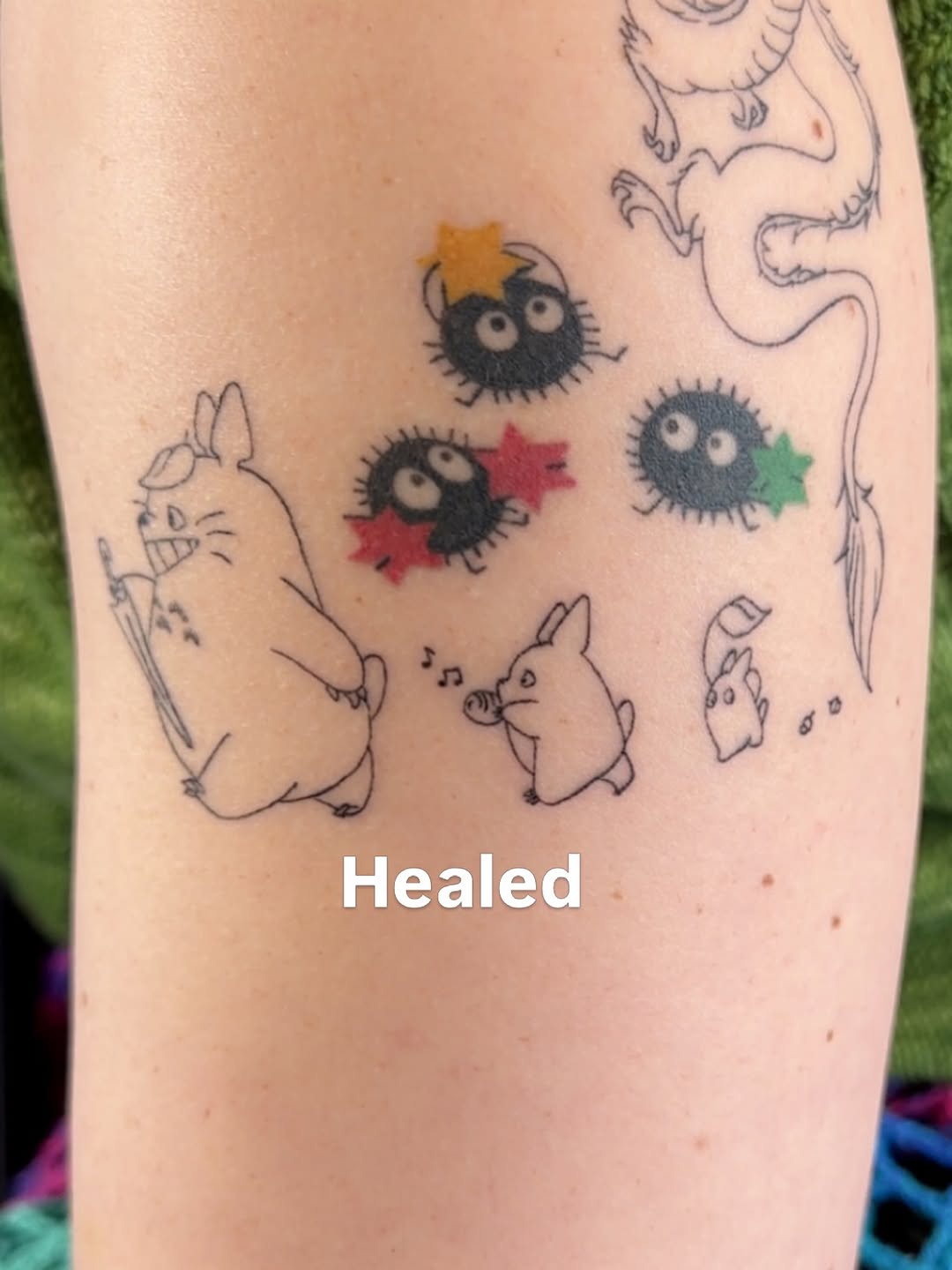 Tattoo by @nunutattoo111 โ anime, fine_line