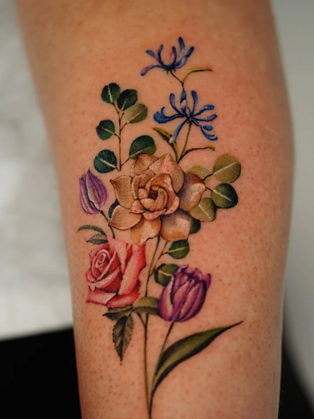 Tattoo by @vii_tattoo — realism, watercolor