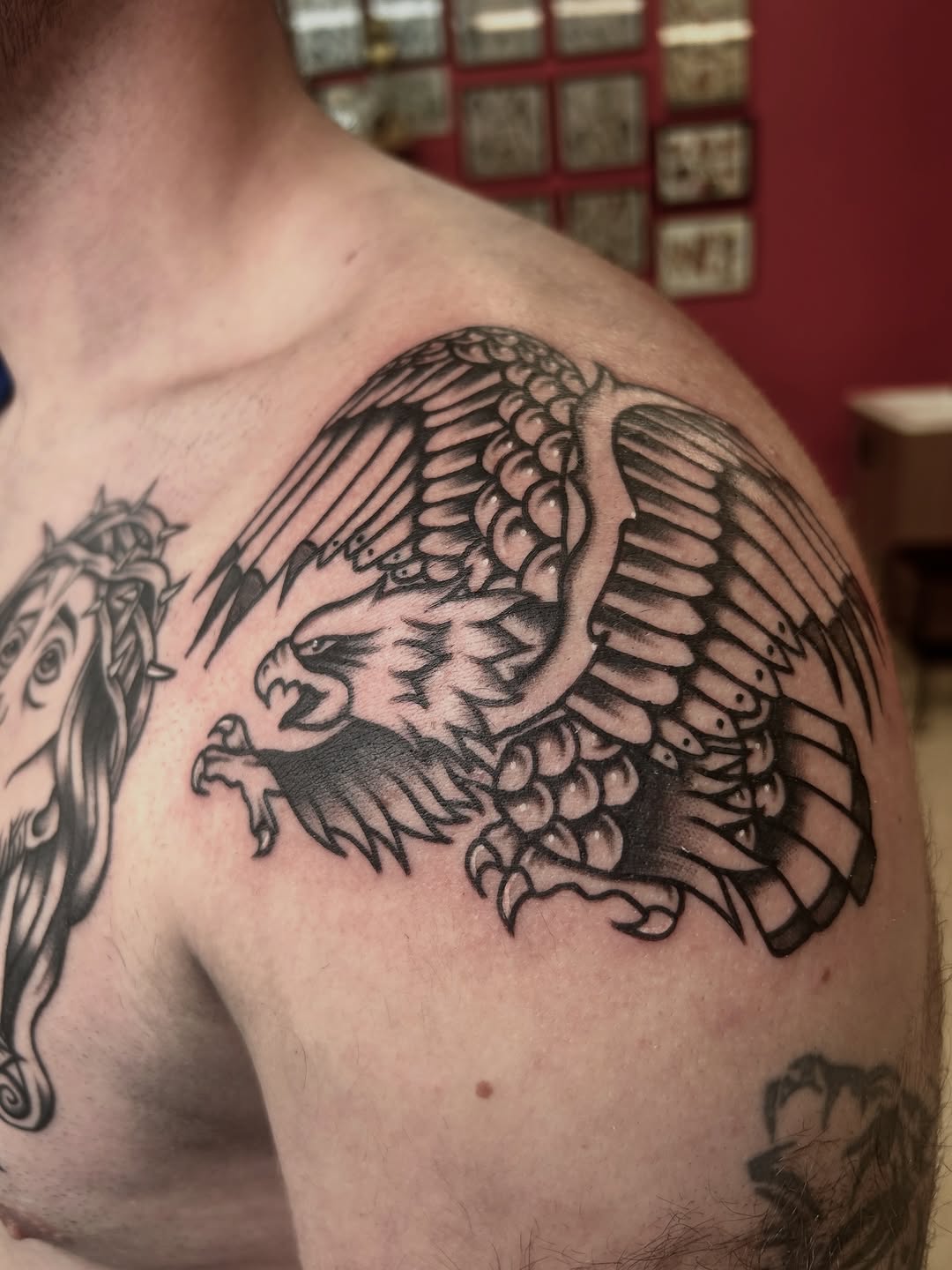Tattoo by @dylanjamestattooer — american_traditional