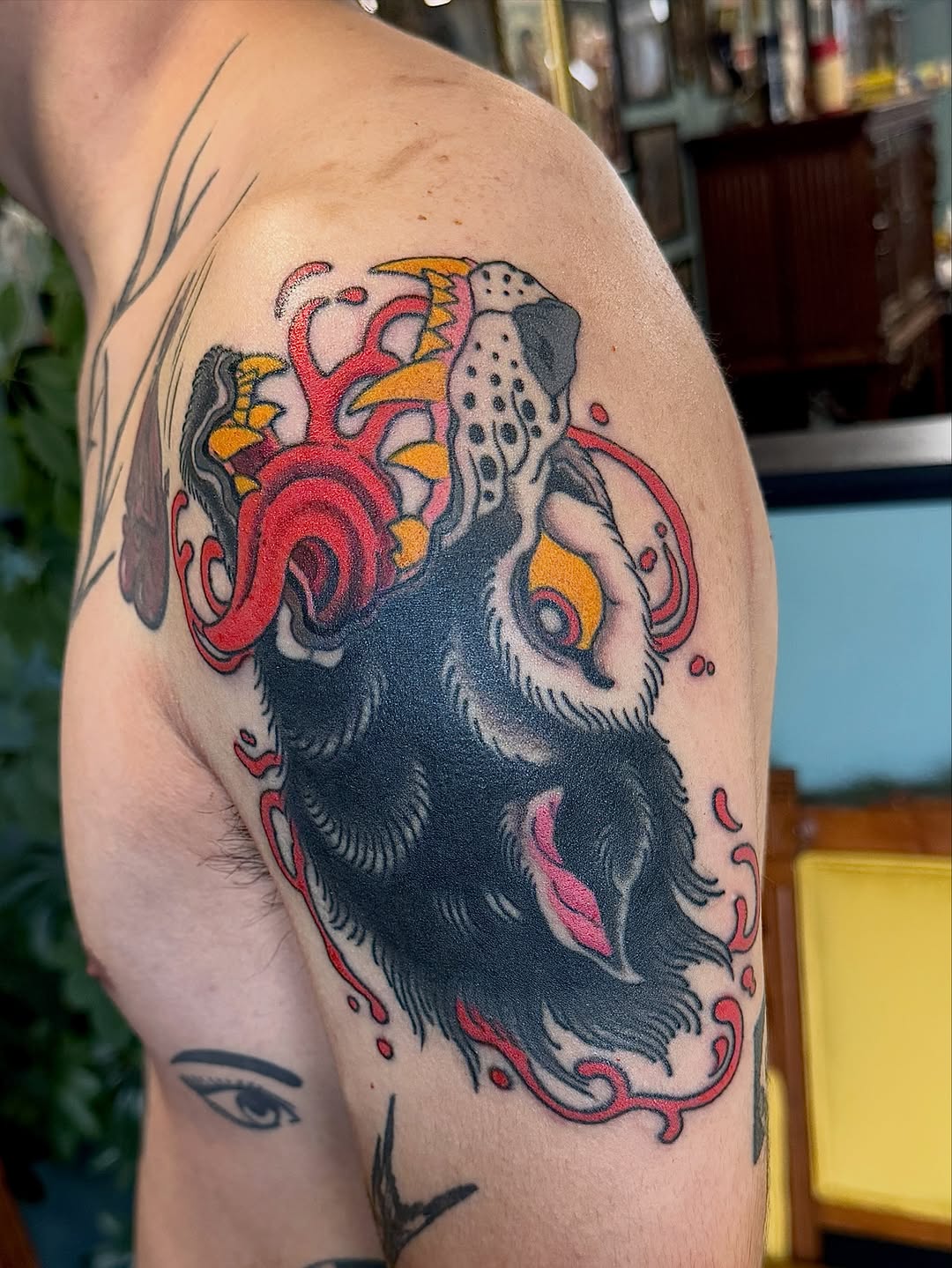 Tattoo by @cousins_tattoos — american_traditional, neo_traditional