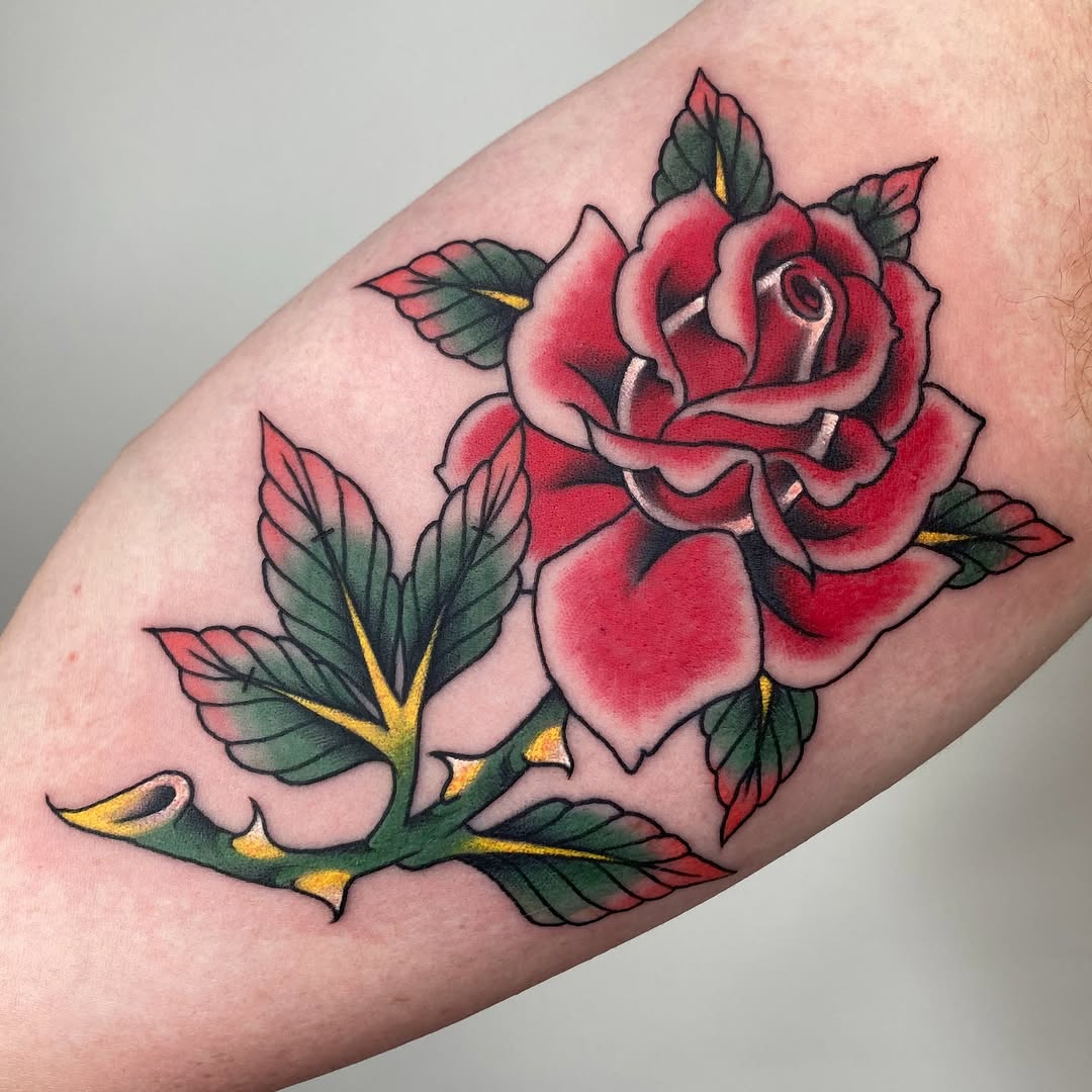 Tattoo by @lady_lively — american_traditional