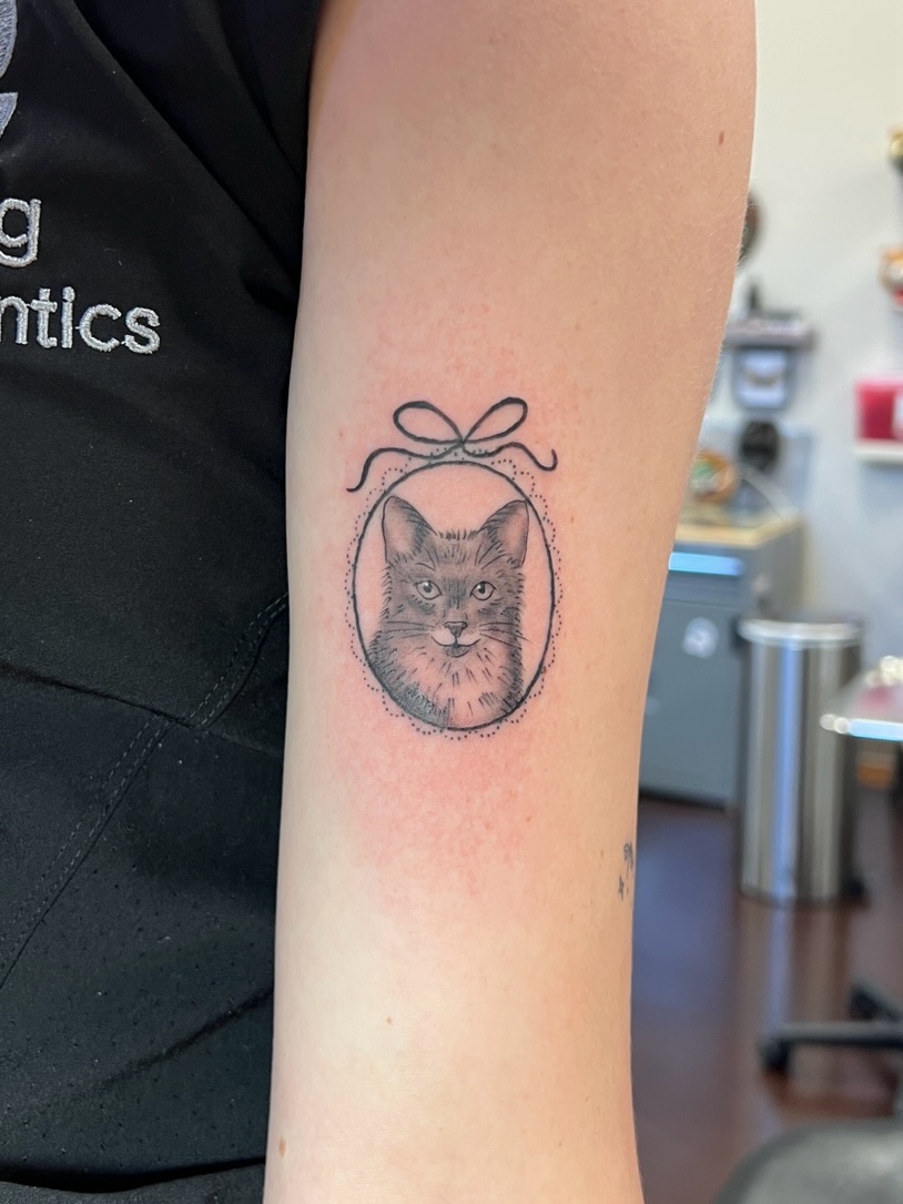 Tattoo by @lilylaurilatattoos β realism, black_and_grey