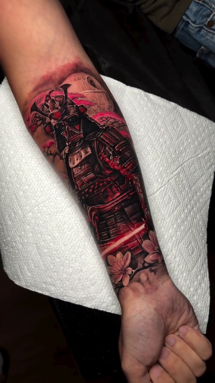 Tattoo by @dead_im_sure — japanese_irezumi, trash_polka
