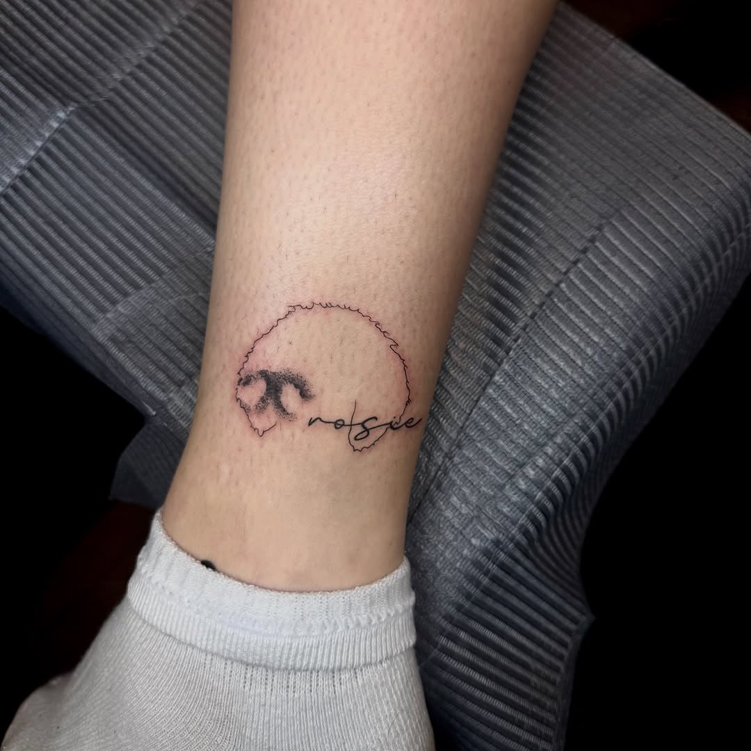 Tattoo by @lemon_headz.studio — fine_line, lettering_script