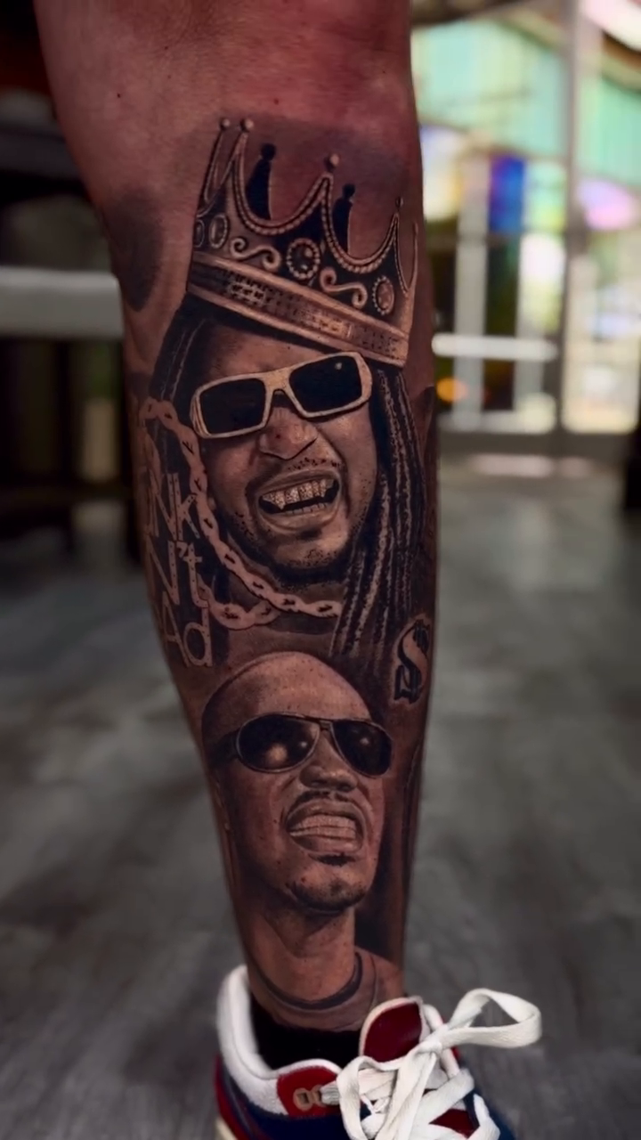 Tattoo by @samuellimbertitattoos — realism, black_and_grey