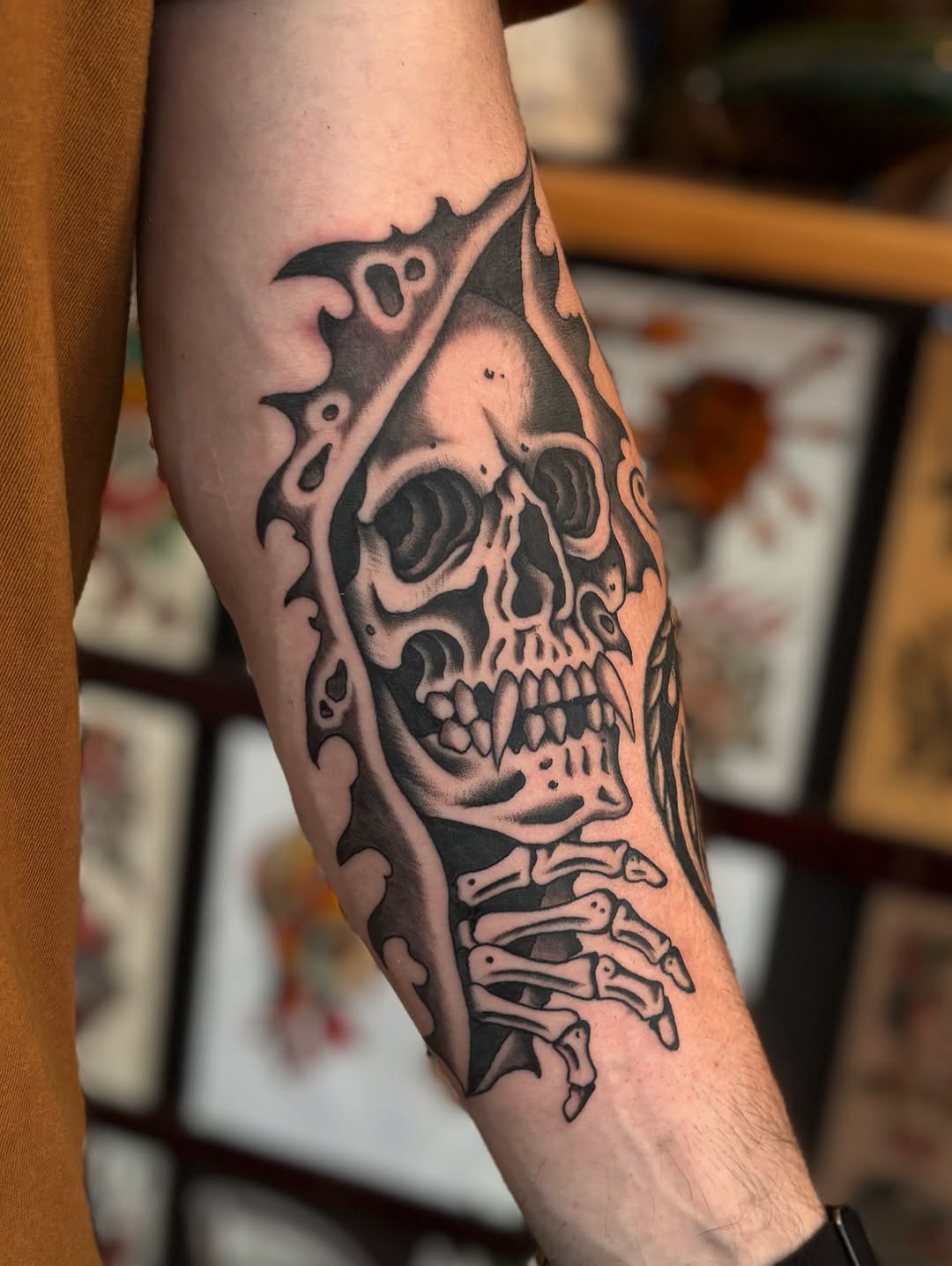Tattoo by @j.r.smith____ — black_and_grey, realism