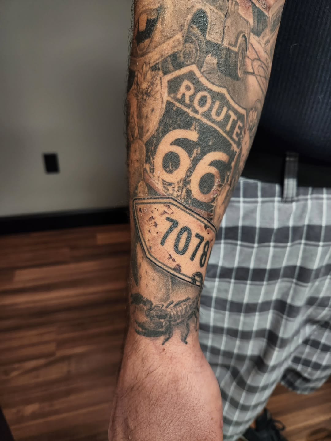 Tattoo by @jeffberm — realism, black_and_grey