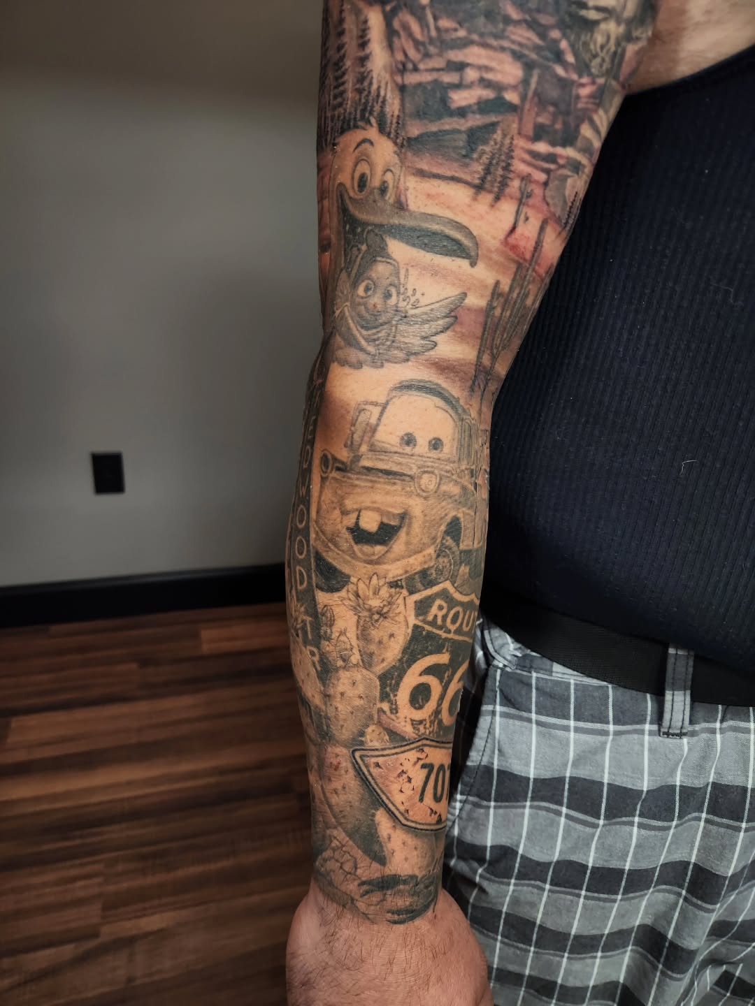 Tattoo by @jeffberm — realism, black_and_grey