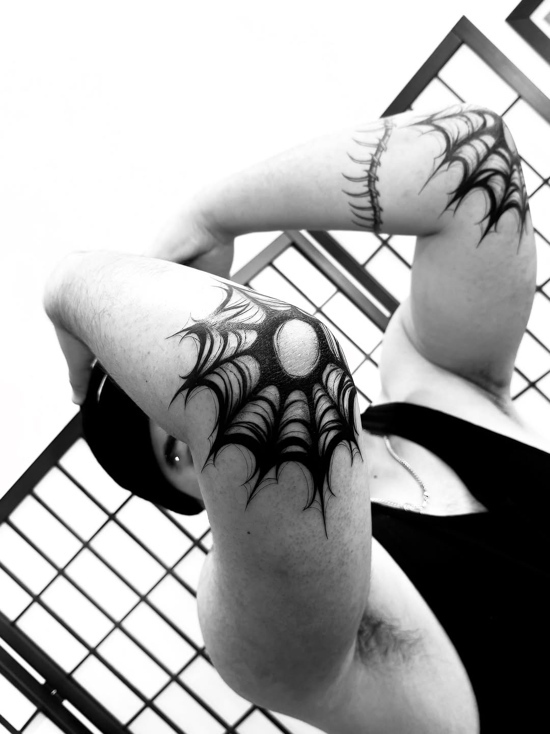 Tattoo by @inkbymiso — blackwork, ornamental