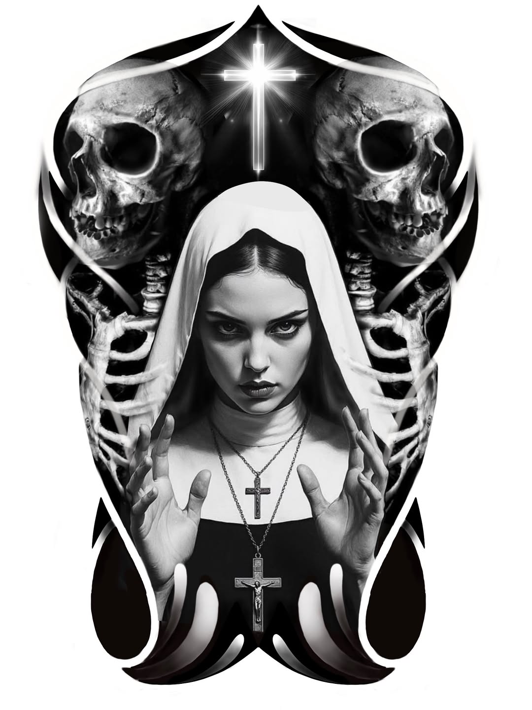 Tattoo by @treyparsonsart — realism, black_and_grey