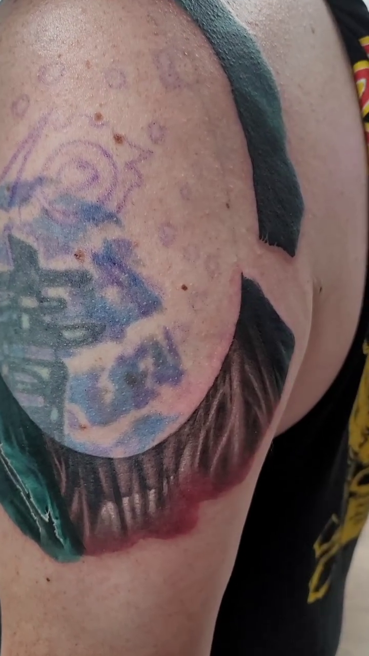 Tattoo by @tattoosbyronny — realism, black_and_grey