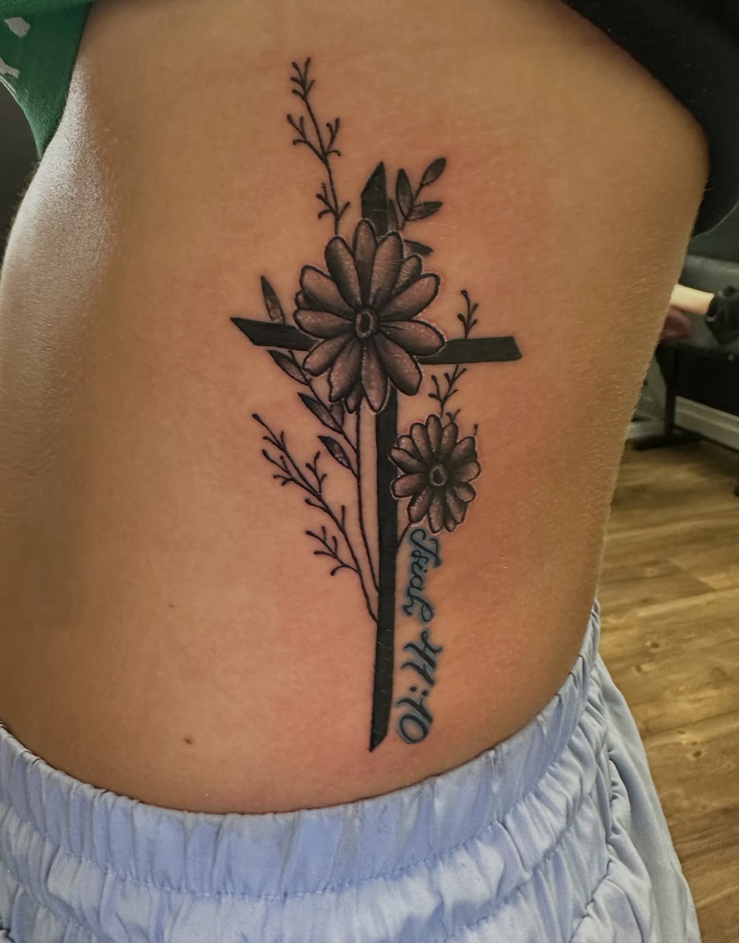 Tattoo by @tattoosbydanimarie — fine_line, lettering_script