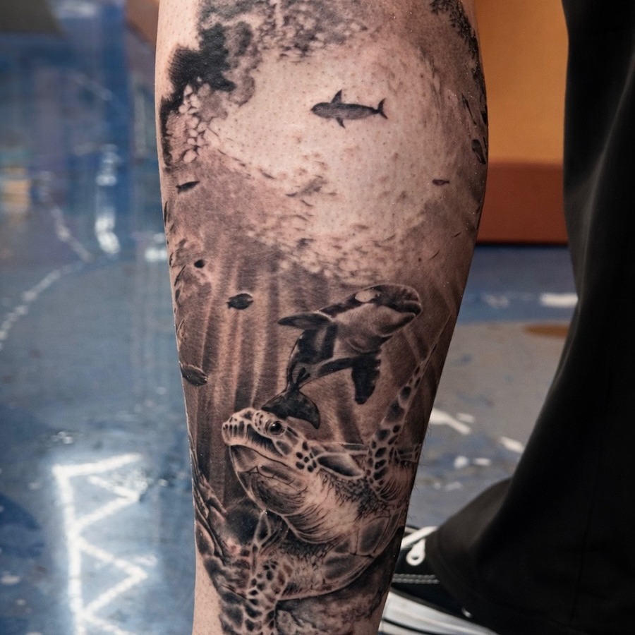 Tattoo by @chessa.marie — realism, black_and_grey