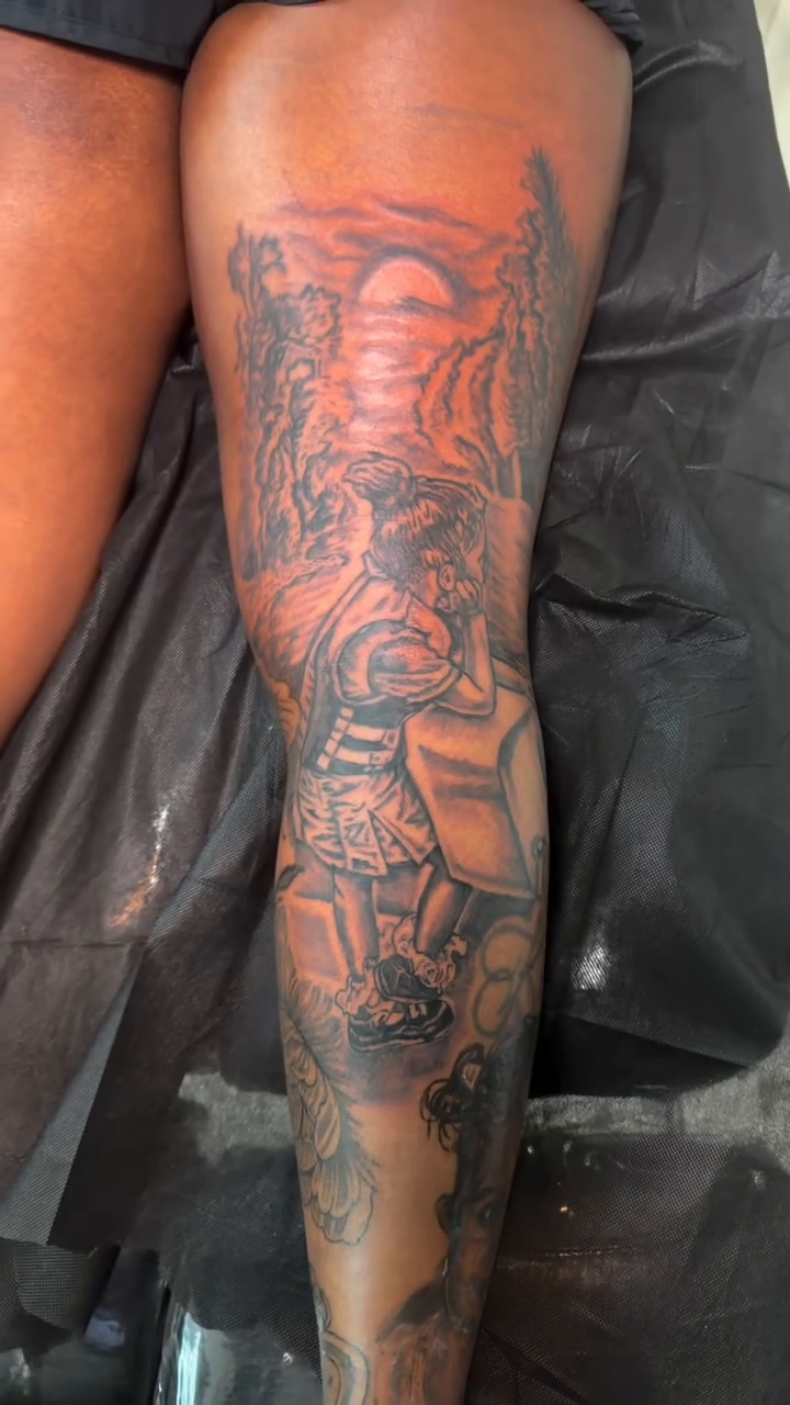 Tattoo by @custard1992tattoos — japanese_irezumi, black_and_grey