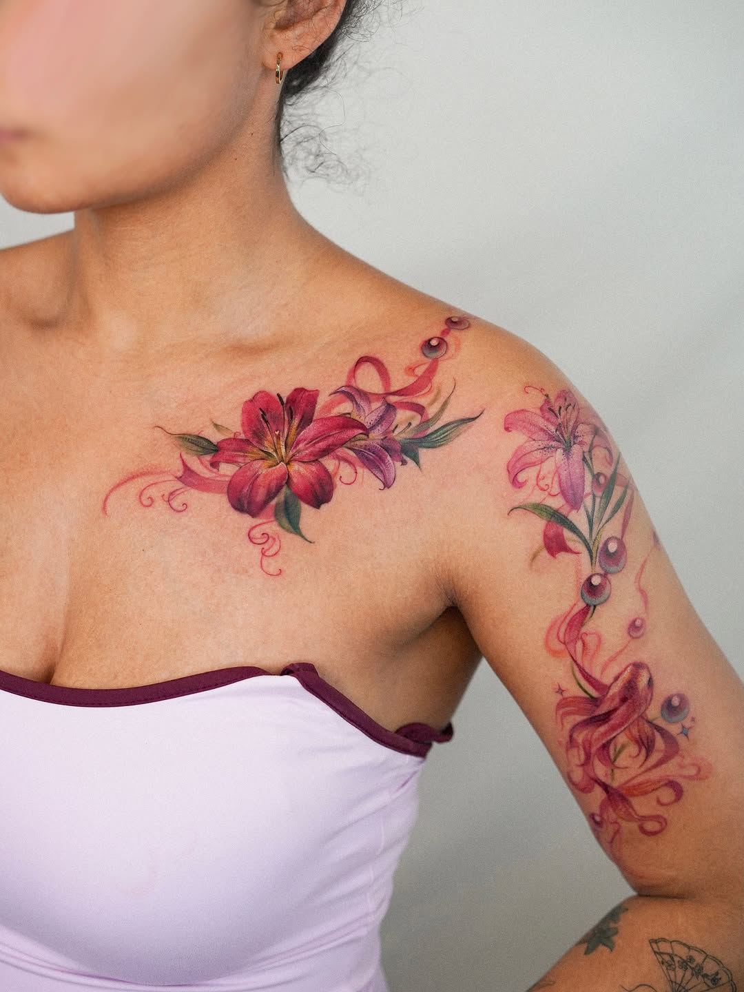 Tattoo by @hye.artt β realism, watercolor